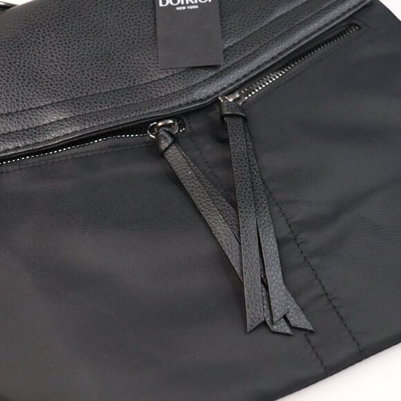 Botkier New York Women's Black Casual Travelling Mini Nylon Back Pack New - Picture 3 of 8